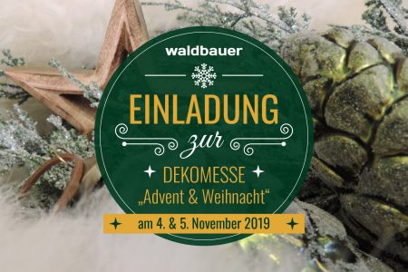 Einladung zur Dekomesse „Advent & Weihnacht“ 2019