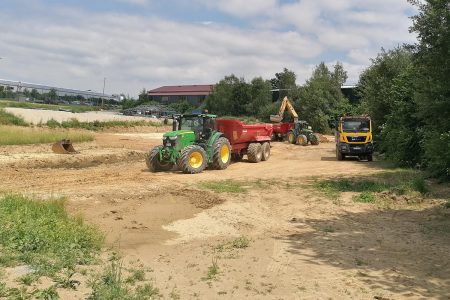 Bau unserer neuen Lagerhalle | Waldbauer wächst