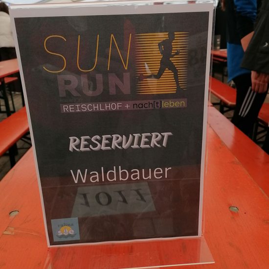 After-Run-Party beim SunRun 2022 | Waldbauer-Team